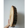 Dřevěná kulatina TOPOL cca 34 cm, výška cca 4 cm