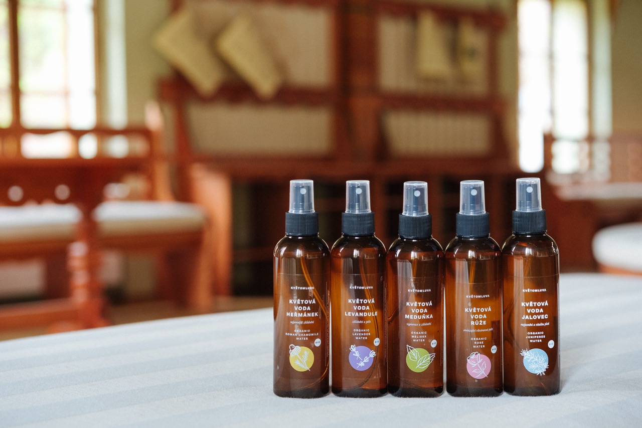 Focení řady výrobků Květomluvy ve Slunečních lázních - Luhačovice