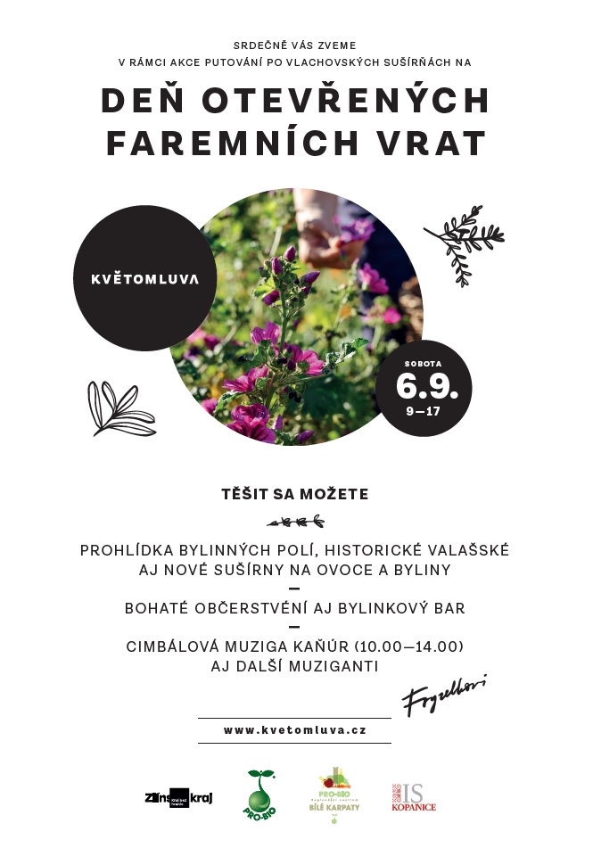 Den otevřených dveří na Bio Farmě Květomluva – 6. září 2025
