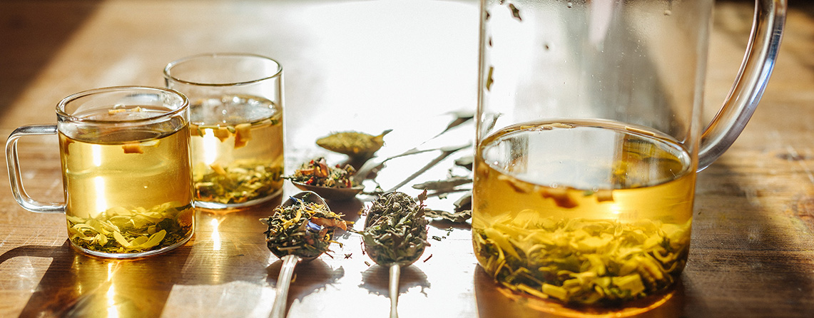 BIO bylinné čaje KVĚTOMLUVA, z bylin a jedlých květů.