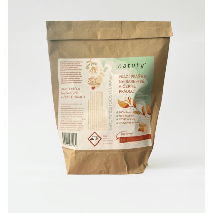 Praci prasek na barevne a cerne pradlo