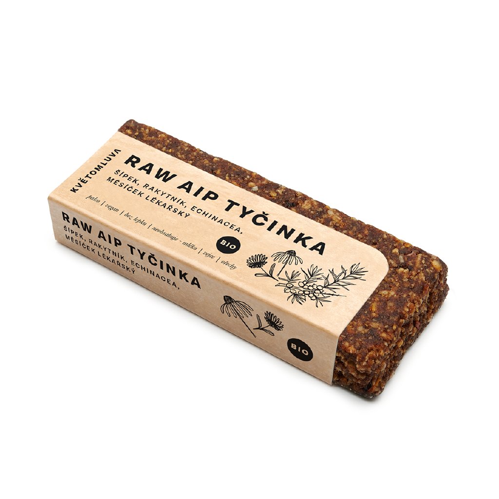 raw aip tyčinka bio