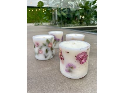 Sójová Handmade sviečka