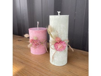 Handmade sviečka z palmového vosku