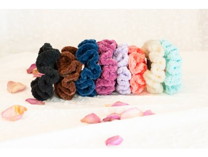 Háčkovaná gumička (1ks)