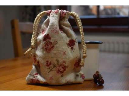 Režný pytlík Růže