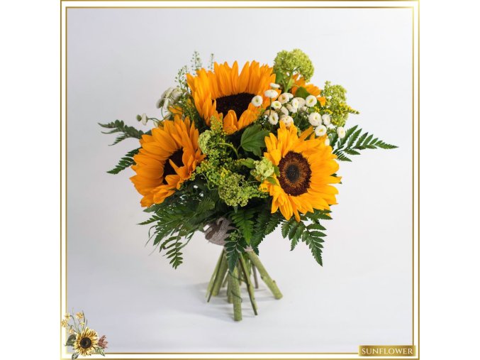 Kytica Summer sunflower www.kvetysliac.sk