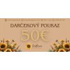 Kvetinový darčekový poukaz - Sunflower