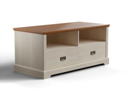 TV komoda Kvilda, 2 zásuvky, 2 niky
