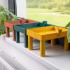 Kvitkoblok stolek 1x1 set vyhled z okna