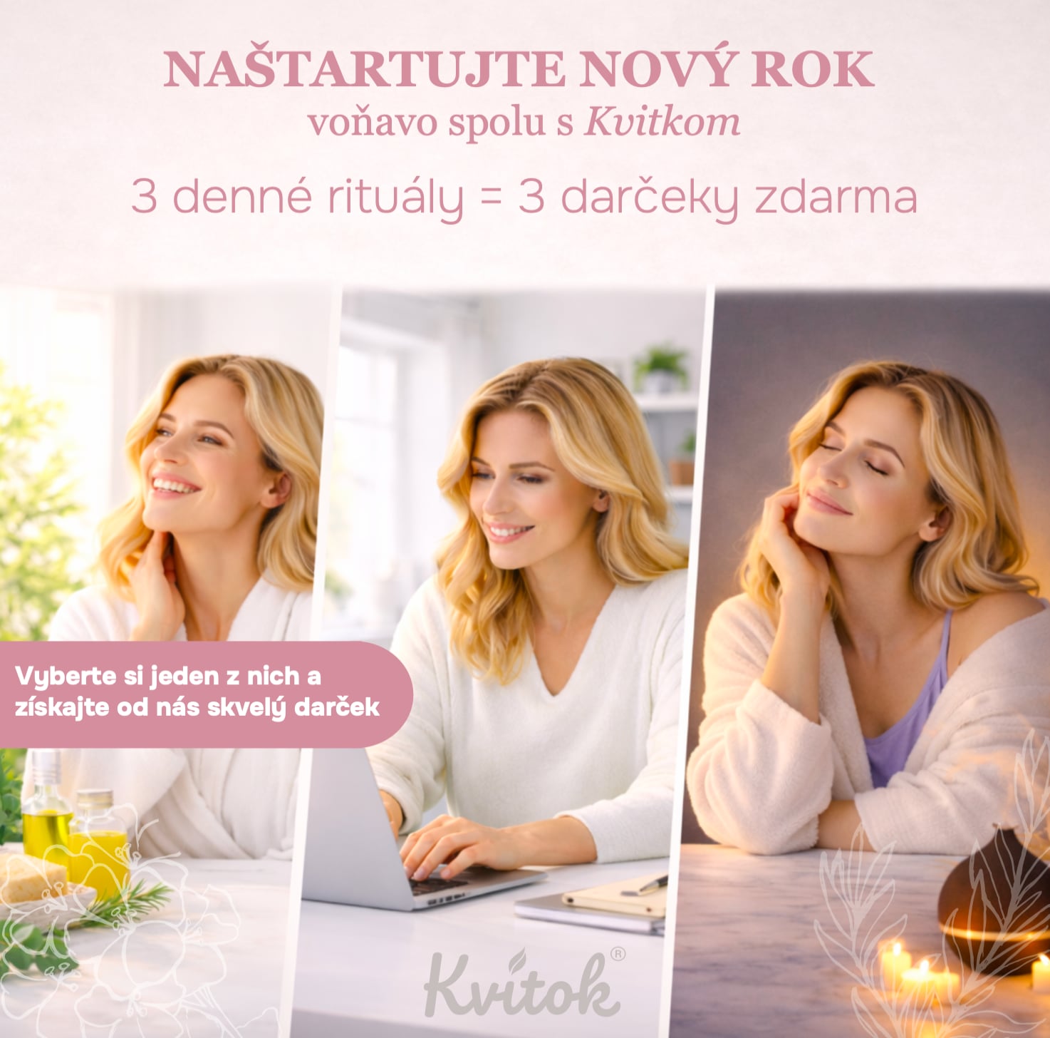 Naštartujte nový rok voňavo spolu s Kvitkom