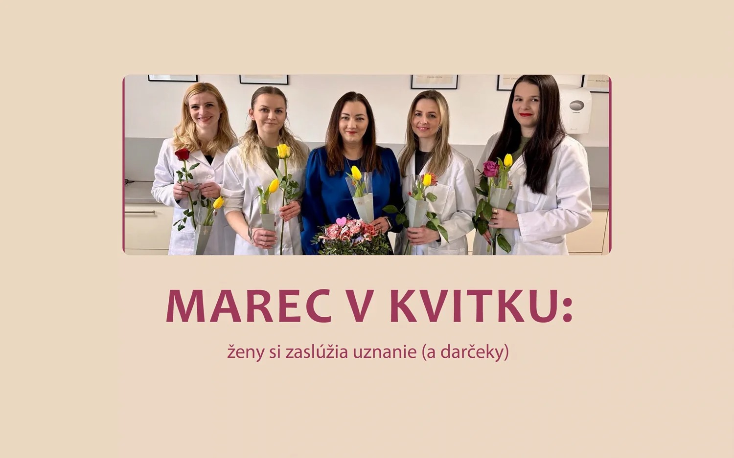 MAREC V KVITKU: ženy si zaslúžia uznanie (a darčeky)