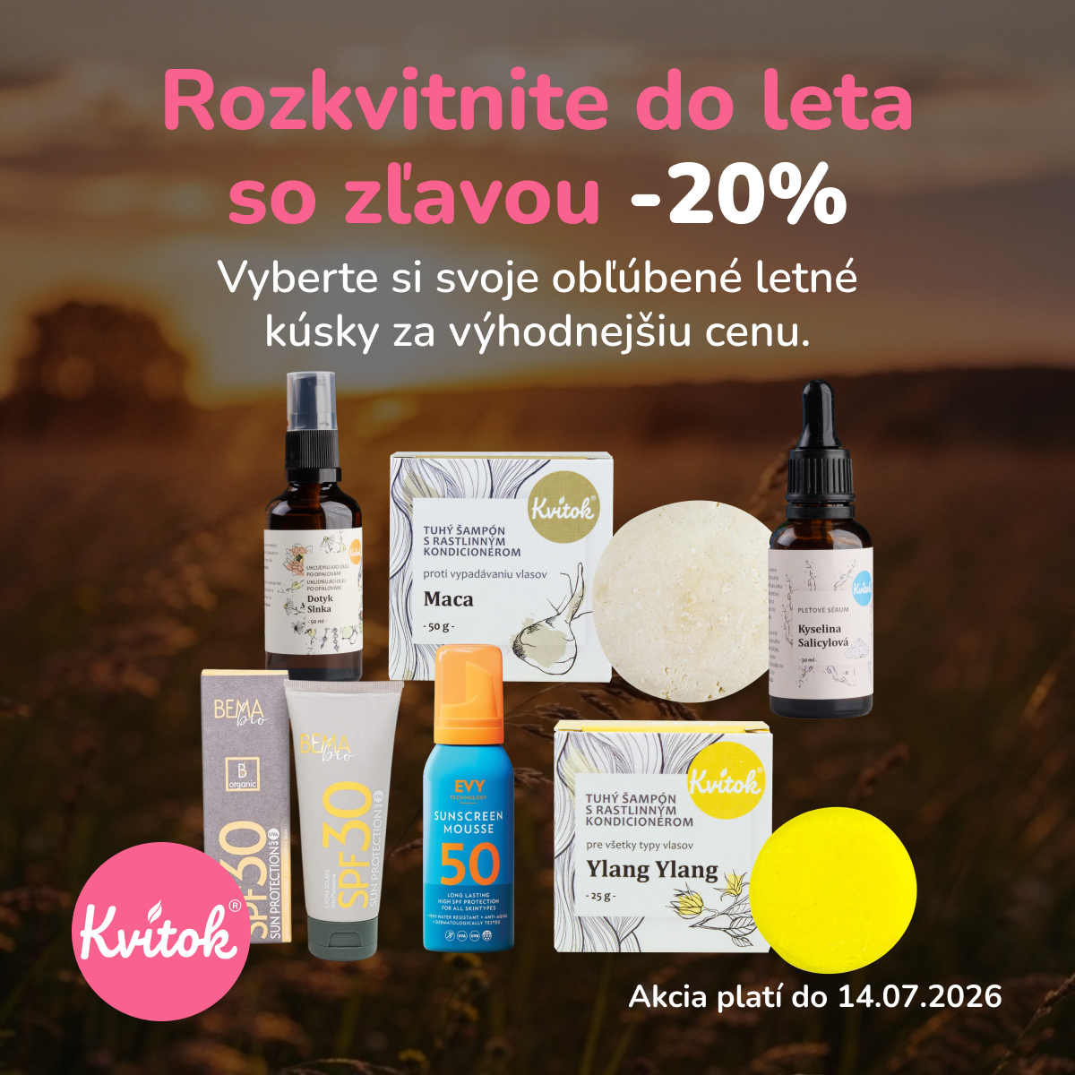 Rozkvitnite do leta so zľavou -20%
