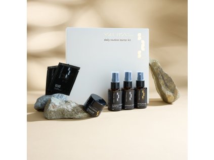 Balíček starostlivosti o pleť/Daily routine starter kit SOLUTION BY KVITOK® - WELL AGING