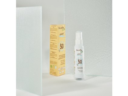 SOLAR TEA Opaľovací sprej SPF 50 (100 ml)-bez parfumácie