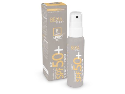 BEMA BIO Opaľovací sprej pre deti SPF 50+(100 ml) bez parfumácie