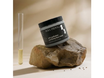 solution purifying face mask