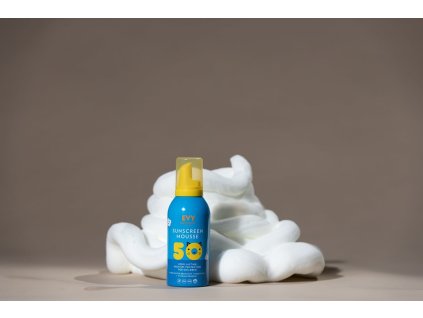 EVY technology opaľovacia pena pre deti SPF 50 – 150 ml