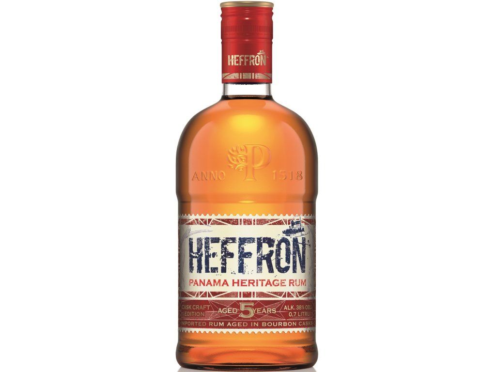 81855 heffron heritage rum 5yo 38 0 7l
