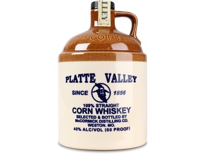 72523 platte valley corn whiskey 40 0 7l