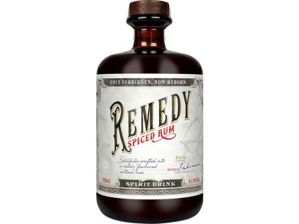 60796 remedy spiced rum 41 5 0 7l
