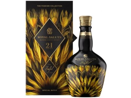 Royal Salute 21yo Harris Reed yellow