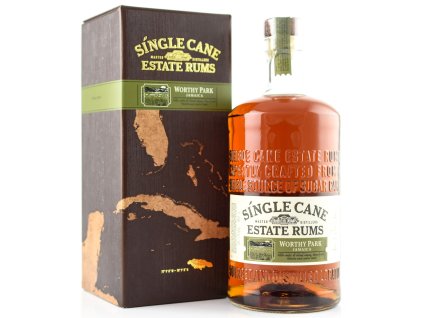 81387 single cane estate rums worthy park 40 1l
