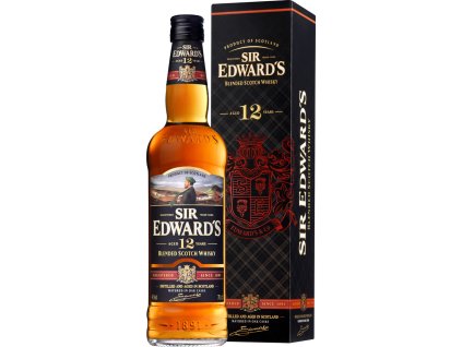 57946 sir edwards 12yo blended scotch whisky 40 0 7l