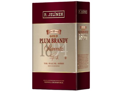 57001 slivovice 10yo zlata kosher 50 0 7l