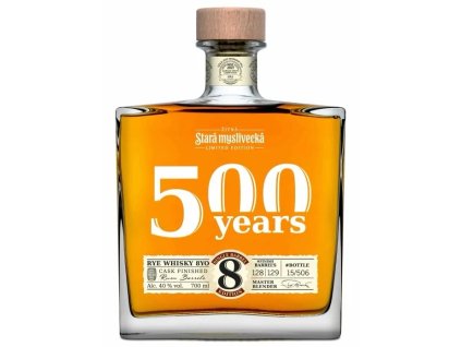 stara myslivecka 8yo rum barrel