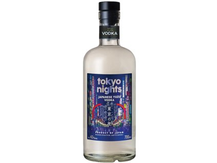 tokyo nights japanese yuzu vodka 07l 40