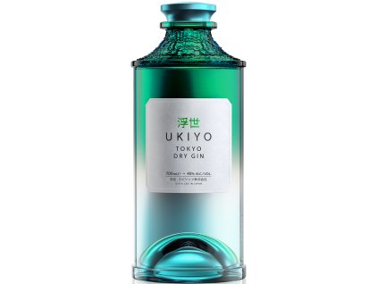 toyko dry gin bottle