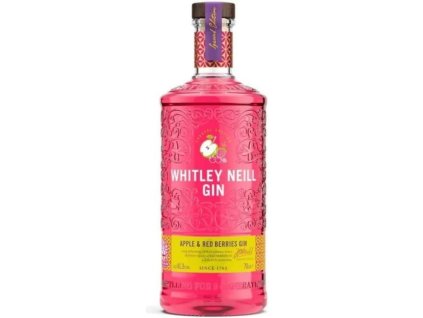whitley neill apple red berries gin limited edition 07l 413