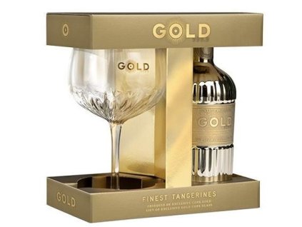 confezione gin gold 9999 con bicchiere 5533