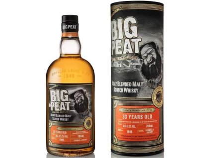 84489 big peat cognac sherry cask finish 33yo 47 2 0 7l