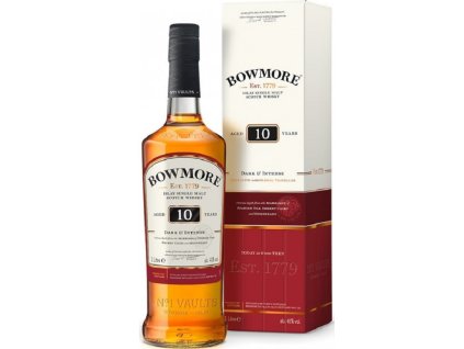 74365 bowmore 10yo dark intense 40 1l