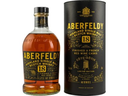 aberfeldy 18yo french cote rotie