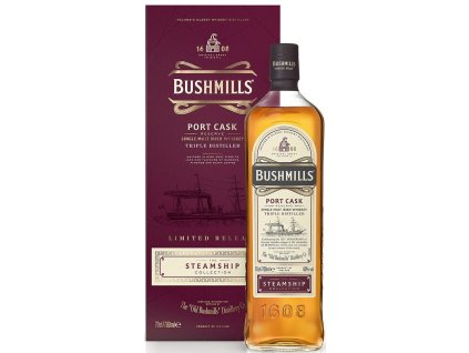 75580 bushmills steamship collection port cask 40 0 7l
