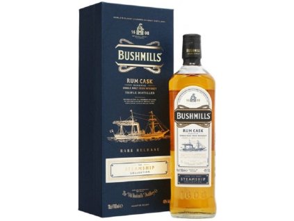 74953 bushmills steamship collection rum cask 40 0 7l
