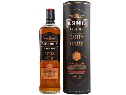 84276 bushmills the causeway collection 2008 jupille cask 55 1 0 7l
