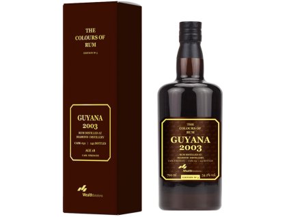 colours of rum guyana 2003