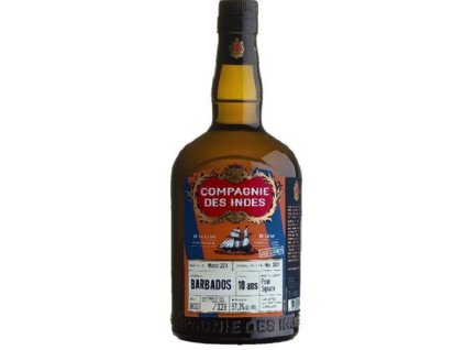 84780 compagnie des indes barbados 10 ans cask strength 57 3 0 7l