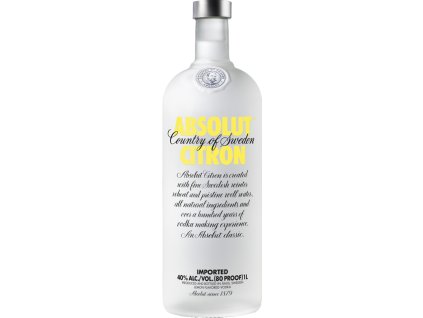 73855 absolut citron 40 1l