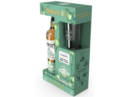 dewar s 8 years old french smooth vaso 70cl