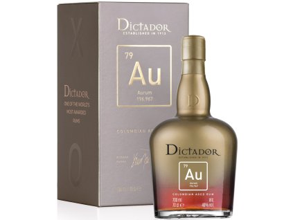 Dictador Aurum bottle gb