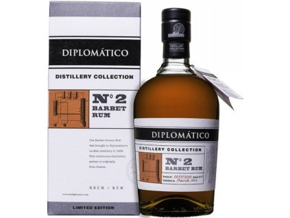 67198 diplomatico distillery collection no 2 barbet column rum 47 0 7l