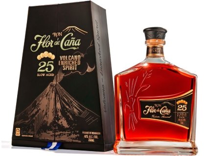 25 year rum v darkove krabicce