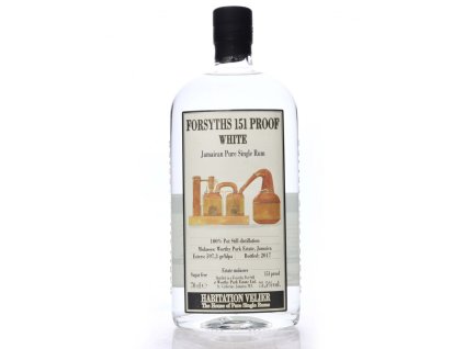 77470 forsyths 151 proof white habitation velier 75 5 0 7l