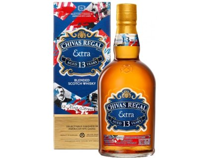 chivas regal extra 13yo american rye cask 40 1l