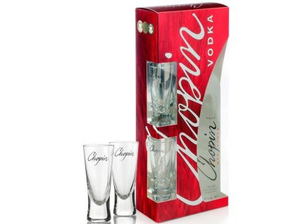 chopin rye vodka 2 shots